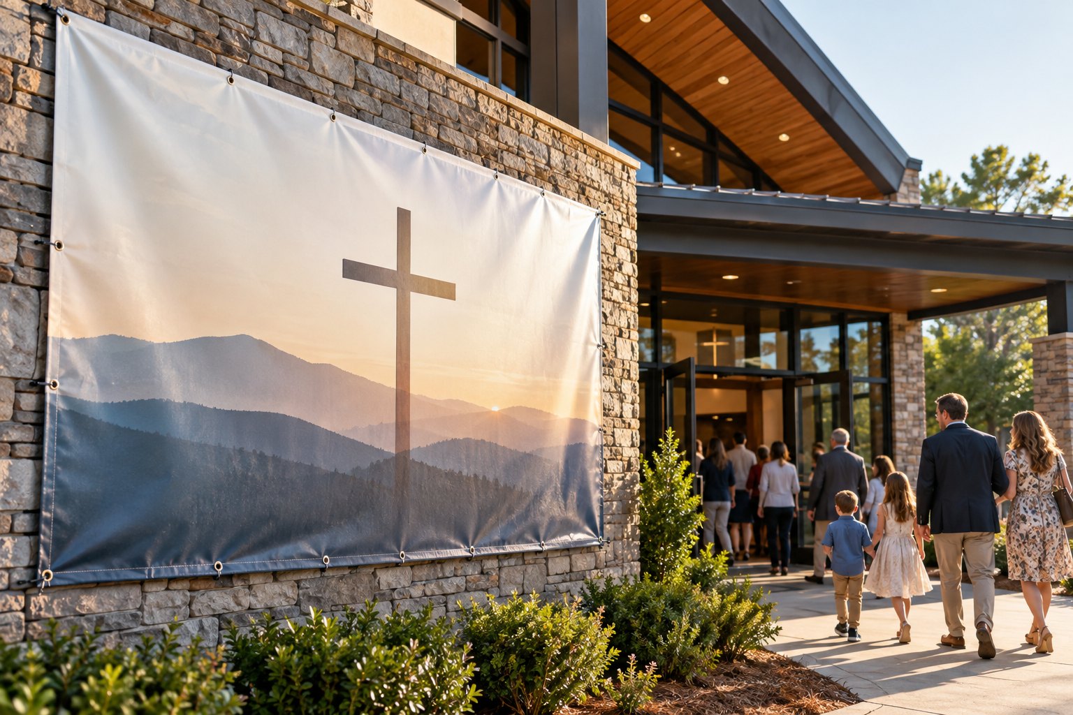 Church Banners product example