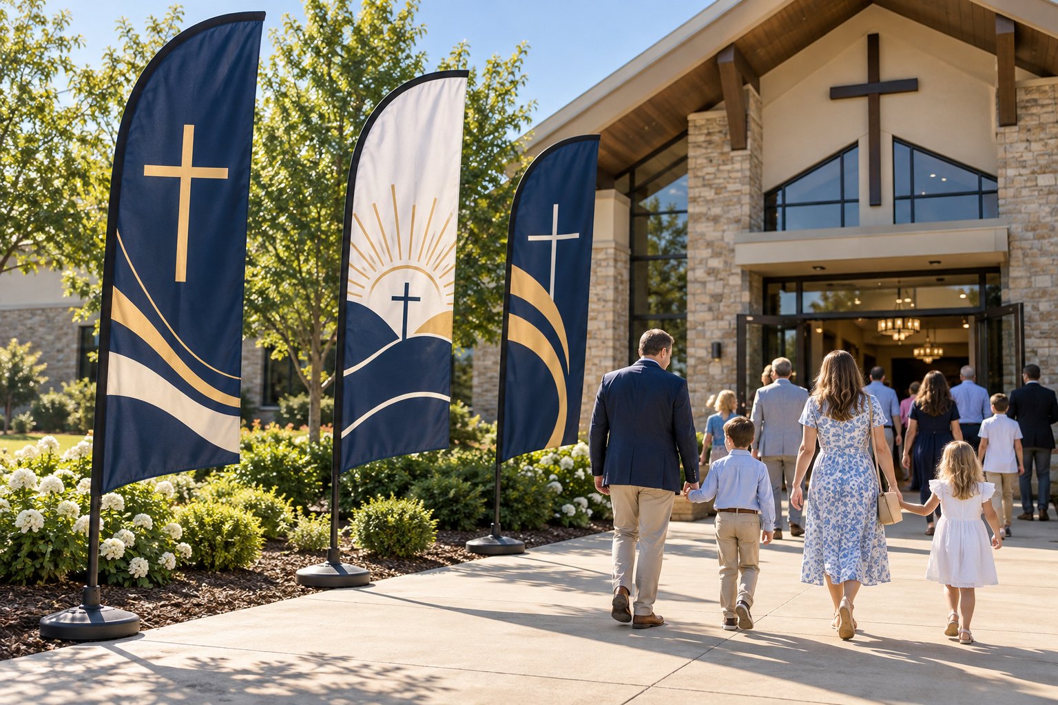 Church Flags & Signs product example